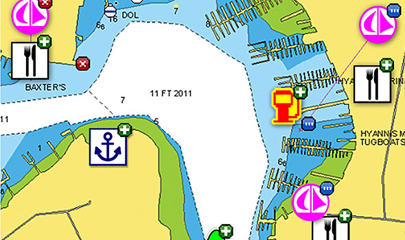 Community Edits доступен не на всех моделях картплоттеров.